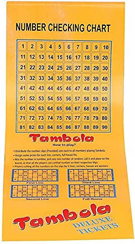 Tamobola Tickets for Adult | Office & Stationery | 600 Easy Cut Fine Quality Multicolor Tickets in a Pack of 1