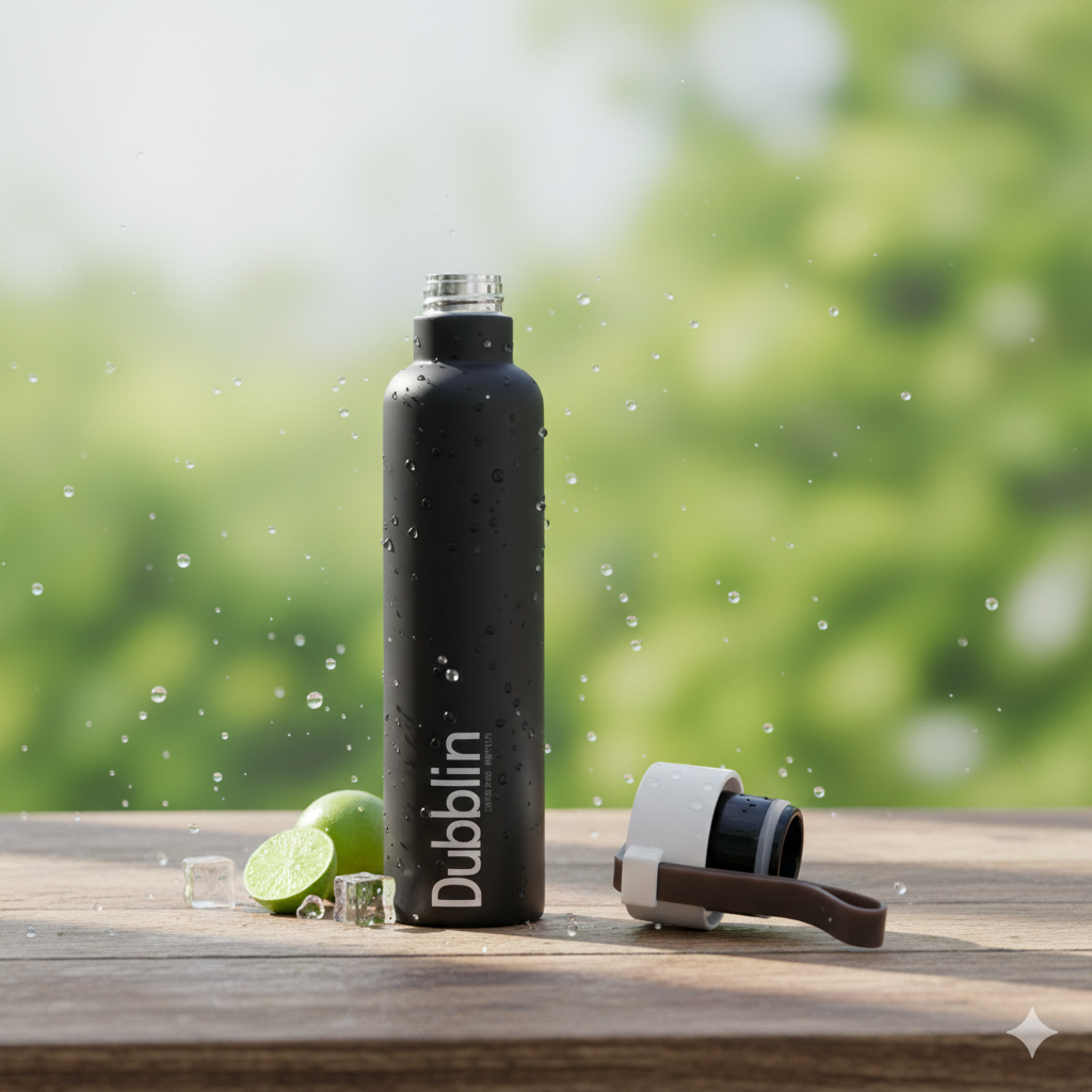 Spare Lid For Dubblin Boom Stainless Steel Water Bottle – 900ml Double Wall Vacuum Insulated Flask (Lid/Cap Only)