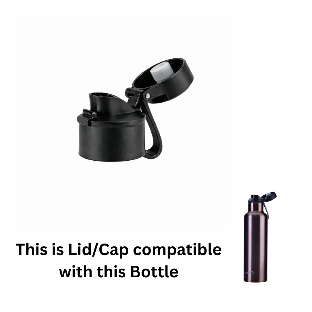 Servewell Pirate Vacuum Bottle Spare Lid/Cap | Compatible Replacement Bottle Lid (Non-Original)