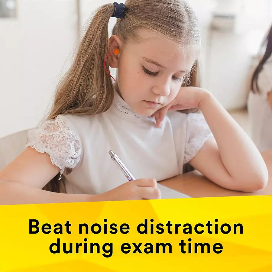 Travel Sleep Strap Noise Reducer ; Earplugs & Soft Foam Earplugs Sleeping Noise Cancelling for Hearing Protection (3 Pairs)
