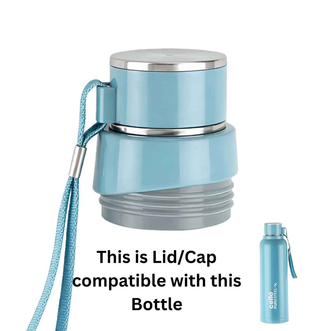 Puro Stell X Bez Cap/Lid | Compatible Replacement Lid for Puro Stell X Bez Bottles | Non-Original Bottle Cap