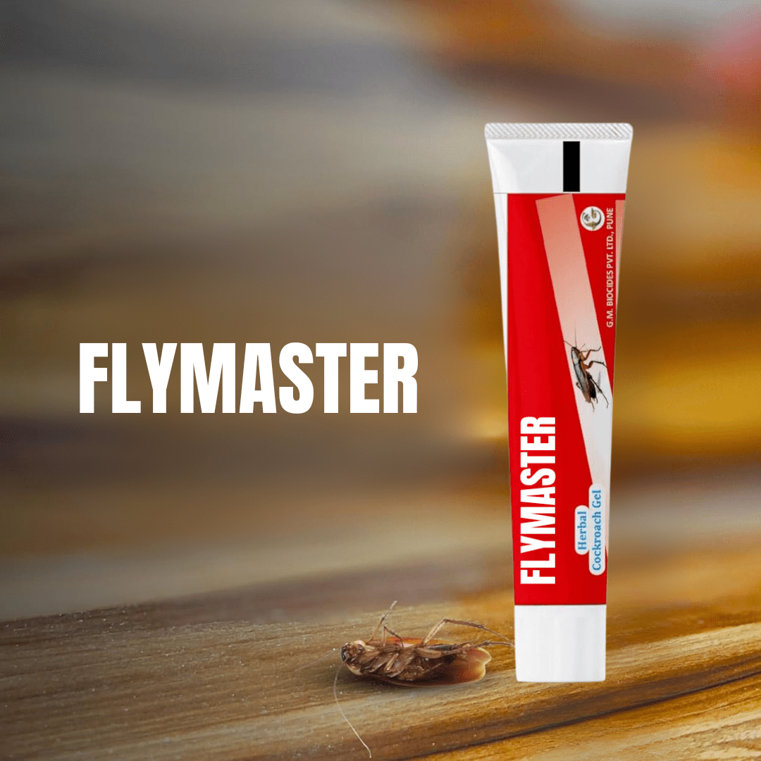 Fly master Herbal Cockroach Gel Pack Of 4|10 Minutes Result Guaranty Removes | Entire Cockroach Infestation Powerful Cockroach Repellent For Home|100% Organic Chemical Free Roach Gel Bait For Home Kitchen - Flymaster Shop