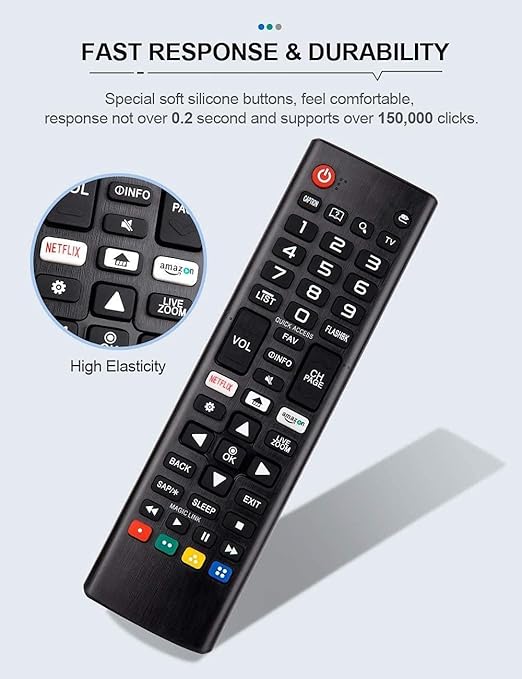 Flymaster LG LCD/LED/3D Plasma TV Remote Control – Basic Smart & 3D Functions (No Voice) - Flymaster Shop