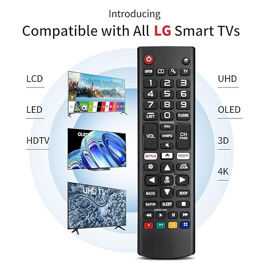 Flymaster LG LCD/LED/3D Plasma TV Remote Control – Basic Smart & 3D Functions (No Voice) - Flymaster Shop
