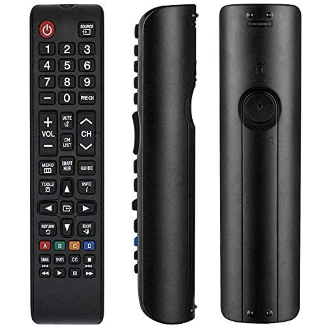 Flymaster Samsung LED/LCD TV Universal Remote Control – Full Functionality, Easy Setup (Black). - Flymaster Shop