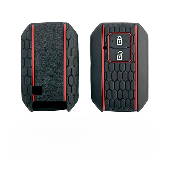 Honda Amaze, Honda BRIO, Honda CRV | Car Accessories | Protects and Personalizes Car Keys - Pack of 1, Black - Flymaster Shop