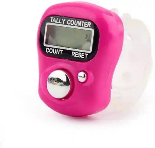 Mini Digital Finger Tally Counter – Electronic Japa Mala Counter for Chanting & Sports