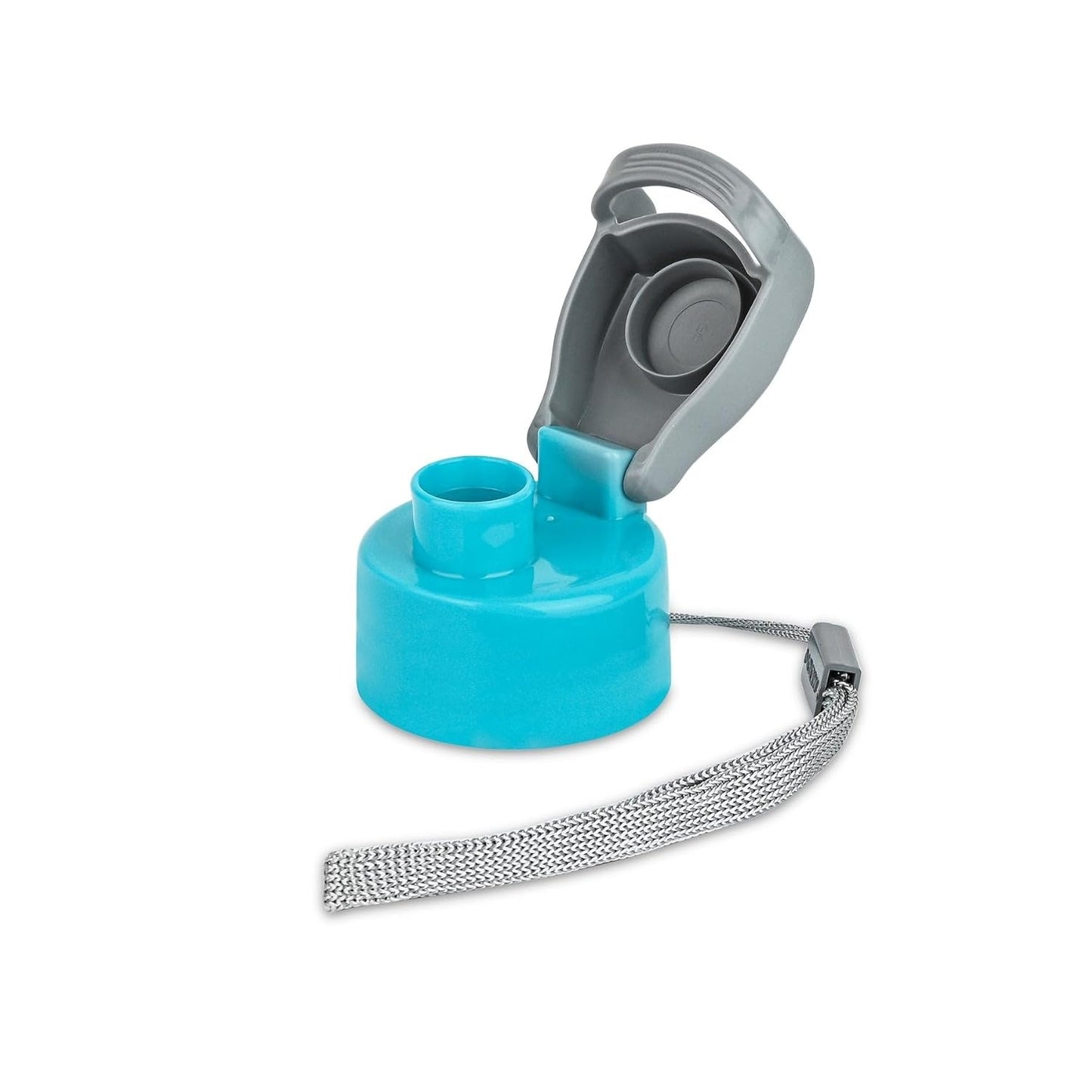 Spare Lid for Milton Racer & Convey Bottles 520ml & 600ml | Leak-Proof with Carry Strap (Blue)