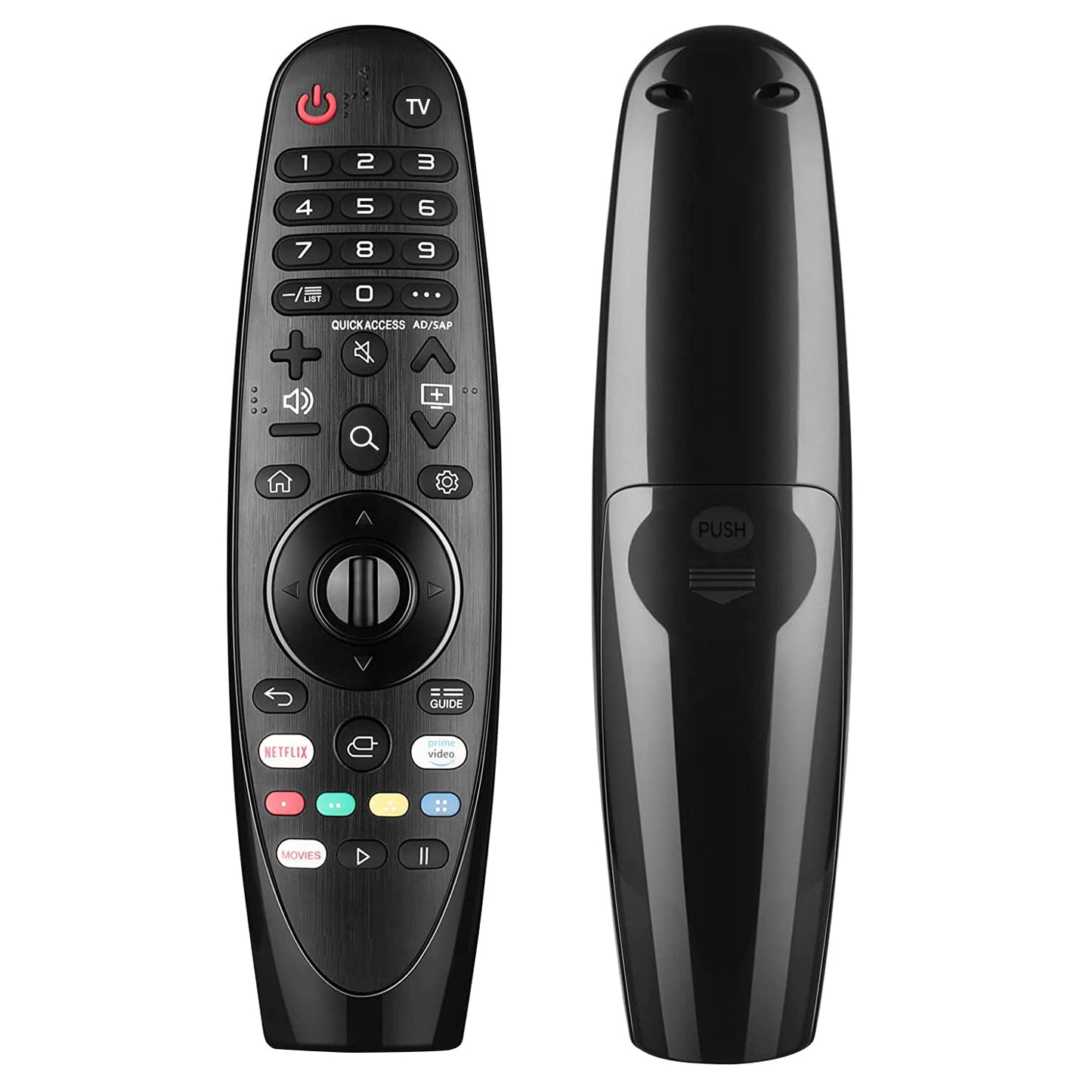Jufengrks Universal Remote Control for LG Smart TV – Compatible with All Models (No Voice or Pointer Function) – Black - Flymaster Shop