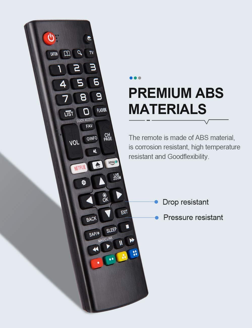 KDE Universal Remote Control for All LG Smart TVs – Compatible with WebOS, Magic, LCD, LED, OLED, UHD, Plasma & 4K Models - Flymaster Shop