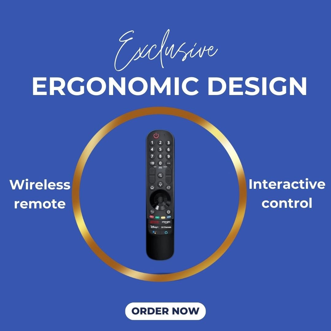 LG Magic Led | Remote control |Mouse and cursor, Smart TV (without voice) - Flymaster Shop