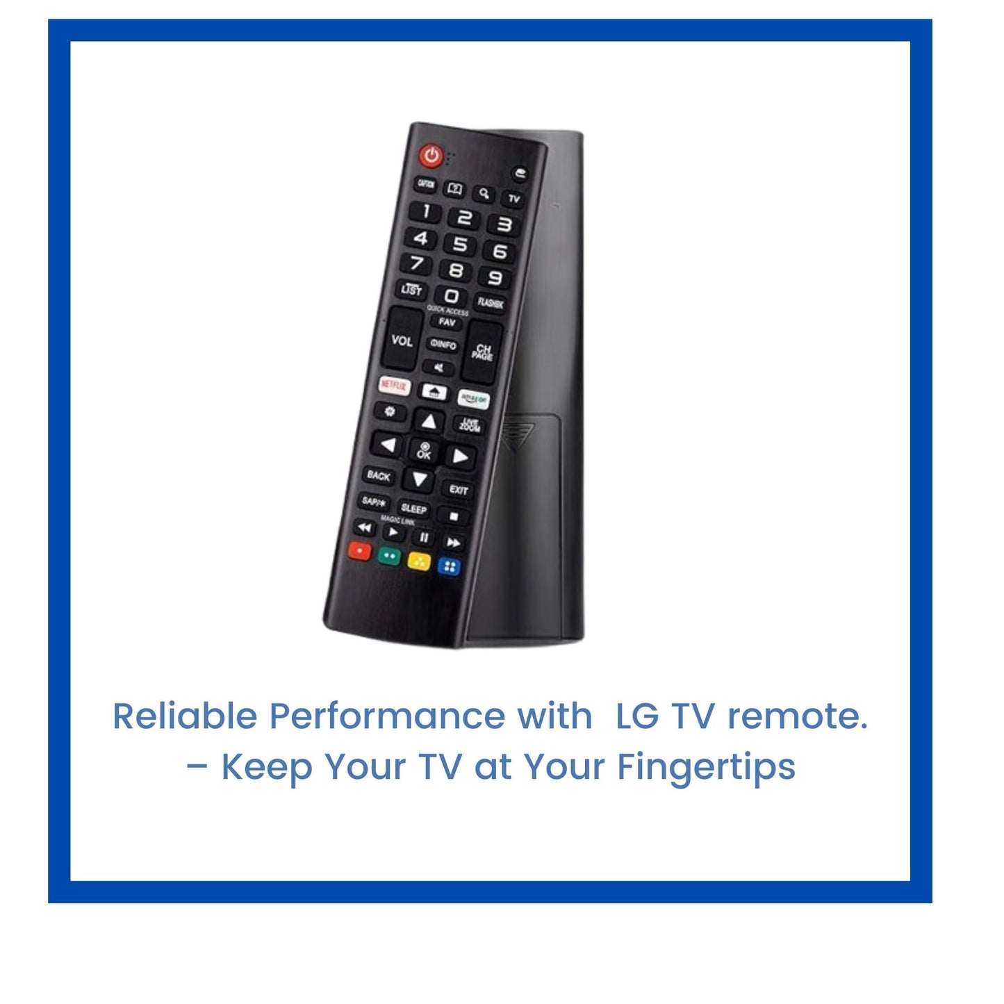 LG Smart TV Remote Control | Easy TV Control from a Distance for LCD, LED, OLED, UHD, HDTV, Plasma Models (Non-Voice).Models. - Flymaster Shop