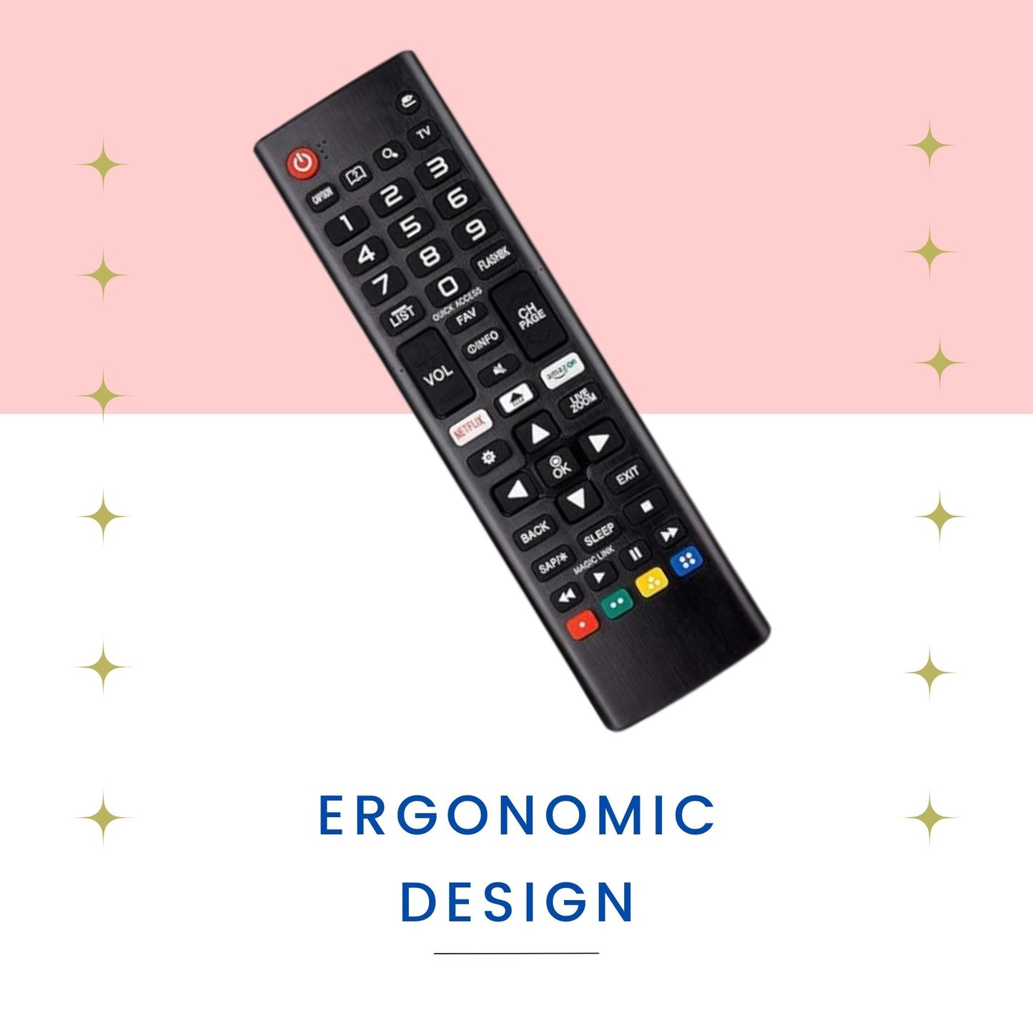 LG Smart TV Remote Control | Easy TV Control from a Distance for LCD, LED, OLED, UHD, HDTV, Plasma Models (Non-Voice).Models. - Flymaster Shop