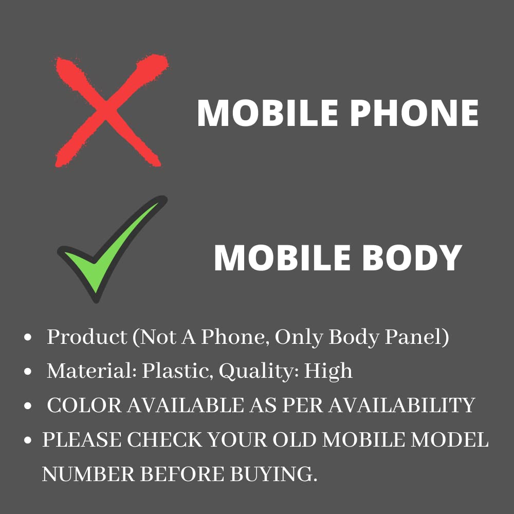 Mobile Body Housing Panel for Nokia 105 (2017) – Multicolor Plastic Replacement Case (Front and Back Cover) - Flymaster Shop