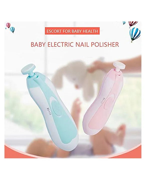 Nail Trimmers for New Born Babies, Baby Nails Cutter, Electric Kids Nail Grinder, Safe Nail Filer and Clippers for Newborn Or Toddler Toes and Fingernails with Light. - Flymaster Shop
