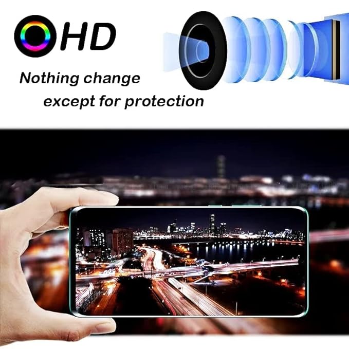 OnePlus Nord CE 3 Lite 5G | Screen Protectors | 3D Anti Shock, Anti-Scratch, Clear, Camera Tempered Glass (Pack of 2) - Flymaster Shop