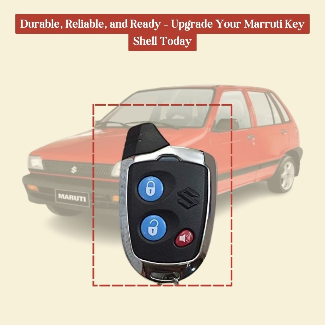 Plastic Remote Key Shell/Case for Maruti Nippon | Replacement Key Body for Maruti Cars - Flymaster Shop