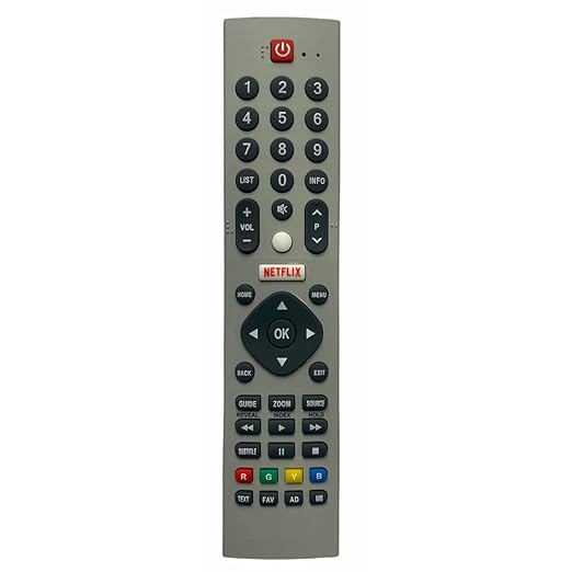 Sanyo Smart TV LCD/LED | TV Accessories | Control Netflix and TV functionalities with this LCD/LED Smart TV Remote (no voice support) - Flymaster Shop