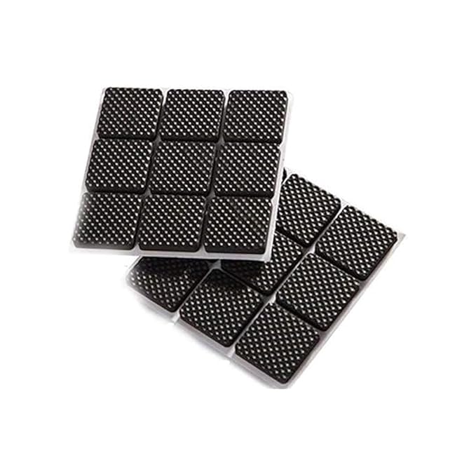 Self-Adhesive Rubber Floor Protector Pads – Non-Slip & Noise-Reducing Furniture Pads (Pack of 9) - Flymaster Shop