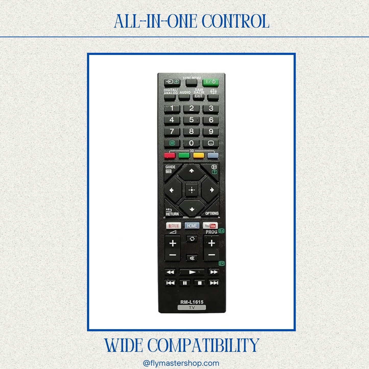 Sony Smart Universal Remote Control. - Flymaster Shop