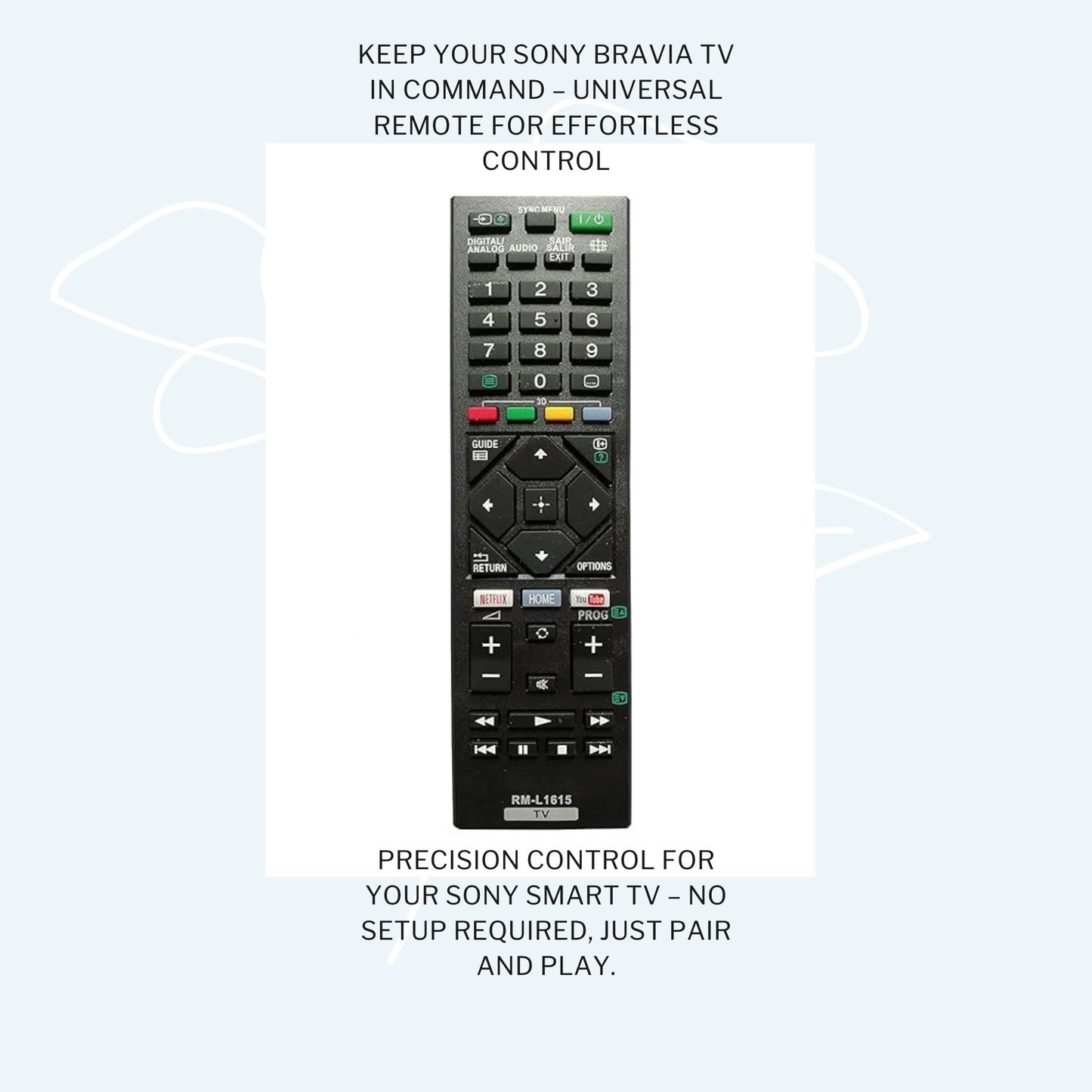 Sony Smart Universal Remote Control. - Flymaster Shop
