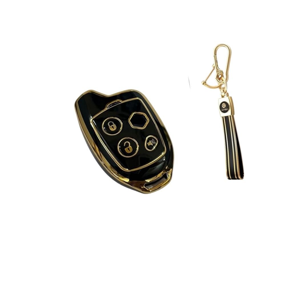 TPU Key Cover for Suzuki Swift, Dzire, WagonR, Baleno, Brezza & More – Nippon Remote Key Protection (Black) - Flymaster Shop