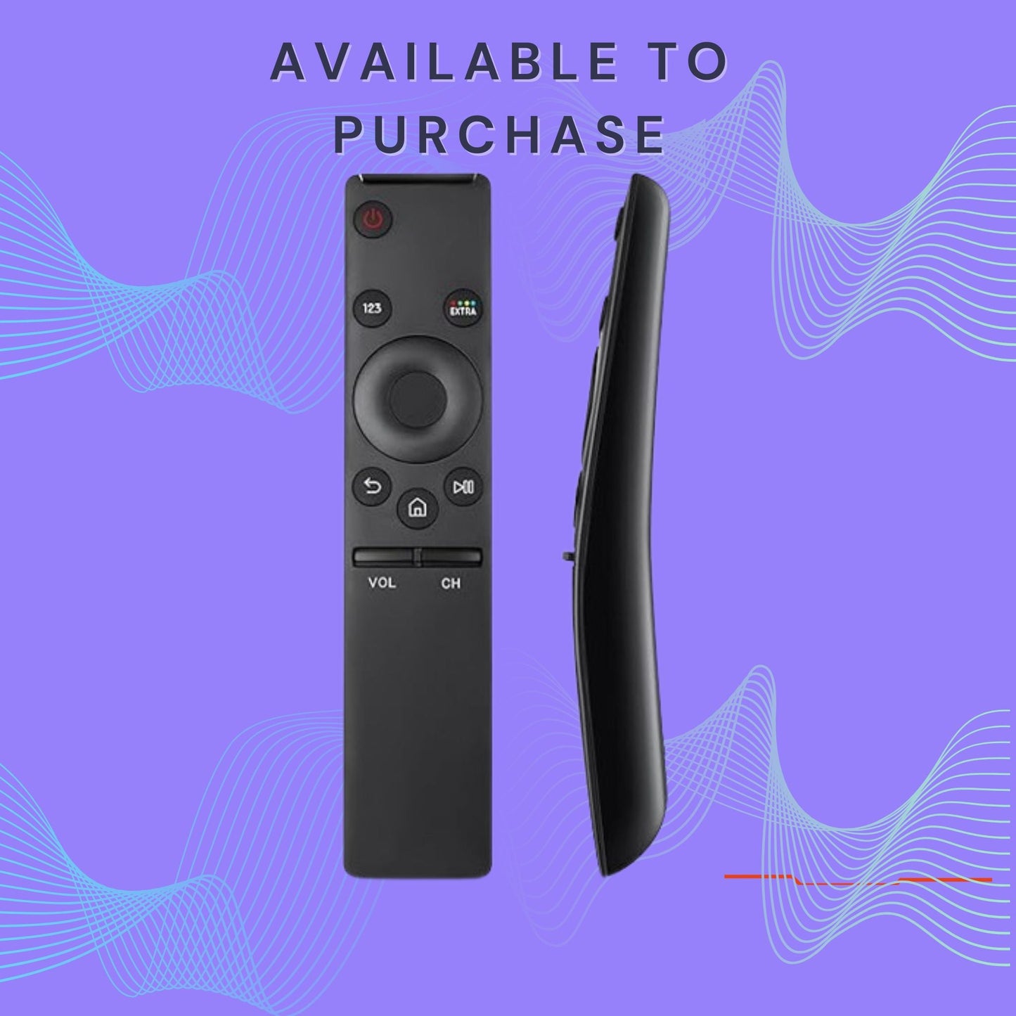 Universal Remote Control for Samsung TVs | Compatible with LED, QLED, UHD, 4K, 8K, Smart TV & More | Netflix & Smart Features. - Flymaster Shop