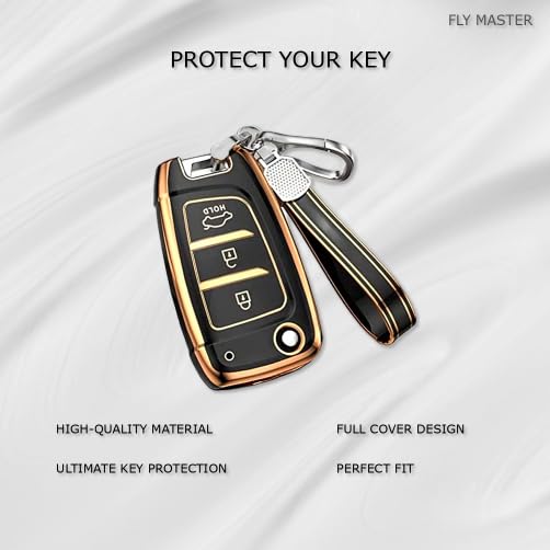 Verna 2020 Onwards Flip Key | Car Accessories | Protects and Personalizes Key - Flymaster Shop