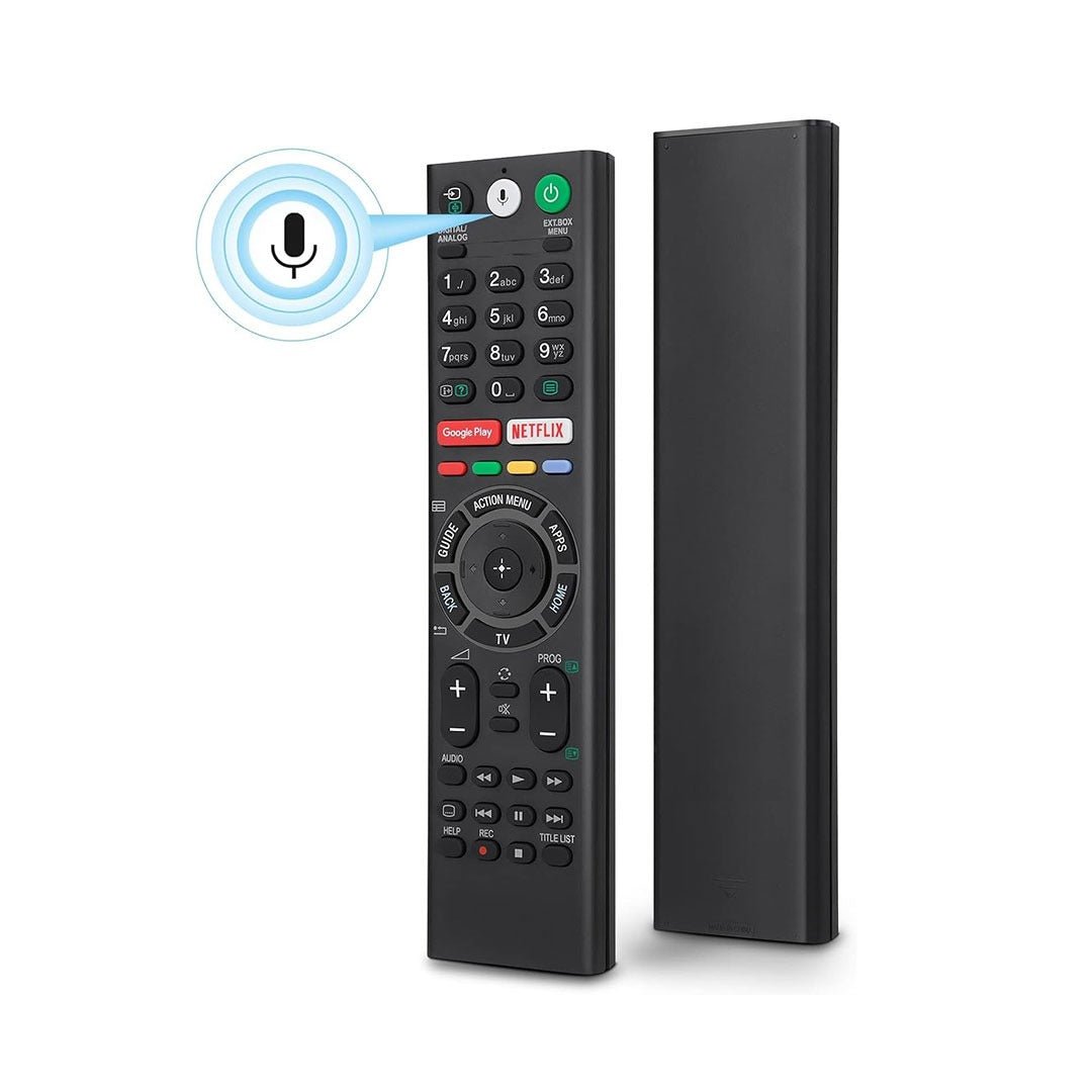 Voice Replacement Remote for Sonyy and Bravia TVs – Compatible with All Sony 4K UHD, LED, LCD, HD Smart TVs, and Android TV Models. - Flymaster Shop