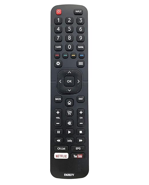VU LED LCD HD TV Model EN2B27V | Television Remote | Compatible and Easy to Use - Flymaster Shop
