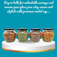 Glass Jars Air-Tight Black Metal Caps – Stylish Storage for Pantry, Spices, and More (82mm), Metal Lid for Glass jar/Bottles.