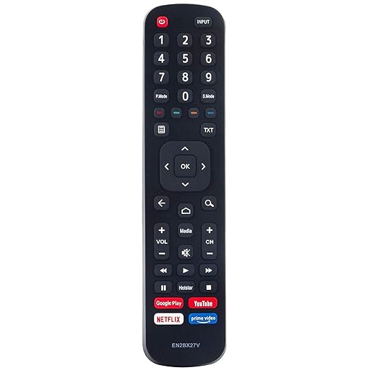 EN2BX27V Remote | Smart TV Accessories |   VU FHD HD Android Smart TV Models 32US 43US 32GA 43GA | Easy replacement and full control functionality