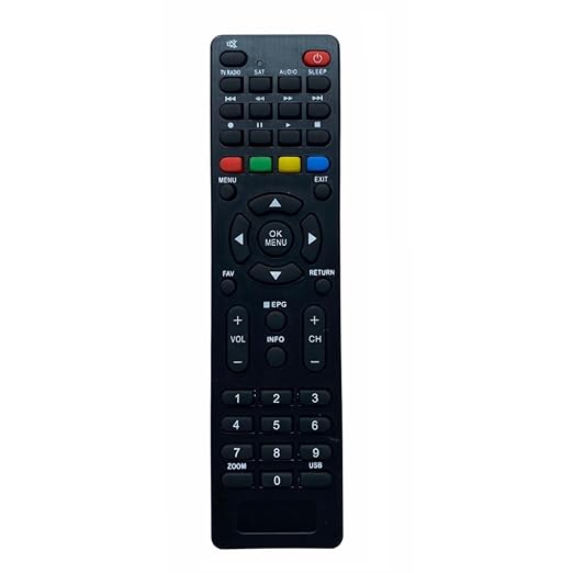 Free Dish (with WiFi) Remote | TV Accessories |  Includes EPG Functionality