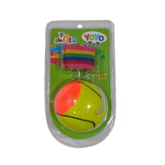 ED Adjustable Wristband Yo Yo Ball Toy for Kids | Toys & Games | L Multicolor & Pack of 1
