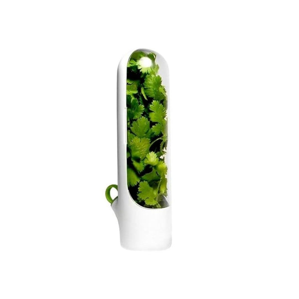 Herb Savor Pod, Pack of 1, Keep Herbs Fresh Naturally, Revolutionize Your Kitchen,BPA-Free Solution,Fridge Small Produce Vegetable Keeper Herbs Storage.