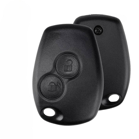 2 - Button Remote Car Shell/Case for Renault Logan, Duster, Verito, Lodgy, Kwid – Replacement Key Fob Body (Pack of 1) - Flymaster ShopFlymaster ShopB0DB8FLT8C