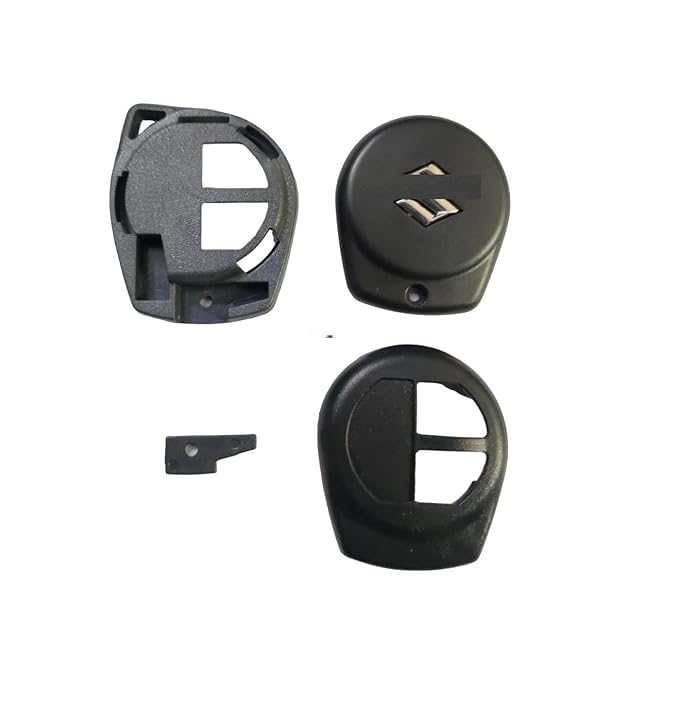 2 Button Remote Key Shell for Maruti Suzuki Swift, WagonR, Alto, A - Star, Dzire – Replacement Key Case - Flymaster ShopFlymaster ShopB0CVVTQVT2