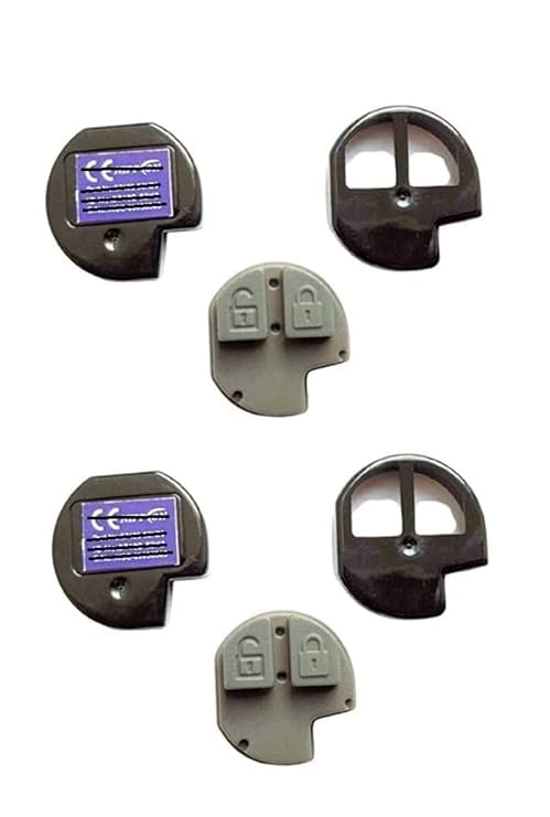 2 Button Remote Key Shell for Maruti Suzuki Swift, WagonR, Alto, A - Star, Dzire – Replacement Key Case - Flymaster ShopFlymaster ShopB0CVVTQVT2