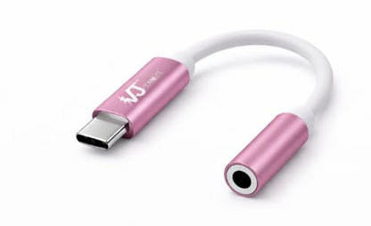 Type-C to 3.5mm HF Audio Converter Cable for Smartphones,USB-C to AUX Headphone Jack Adapter, Metal Body