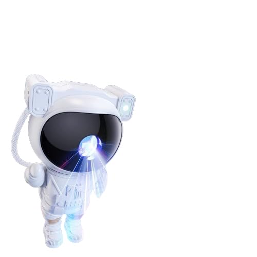 Astronaut Galaxy Projector with Remote Control | Night Lights | 360° Adjustable Timer and Kids Night Light Benefits
