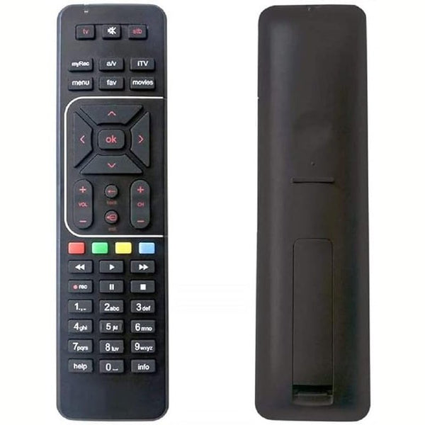 Airtel Xstream Set-Top Box | Remote Controls | Non-Voice Assistant Compatible, includes Netflix Function, in Black