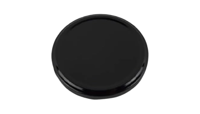 Metal Lug Cap Lid - 12 Pieces, 42mm | Jars & Bottles Accessories | Glass Jars and Milk Bottles | , Black