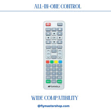 Sansui TV Remote Control S-2Gg – Perfect Replacement for LED & LCD Models.