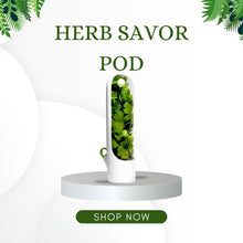 Herb Savor Pod, Pack of 1, Keep Herbs Fresh Naturally, Revolutionize Your Kitchen,BPA-Free Solution,Fridge Small Produce Vegetable Keeper Herbs Storage.