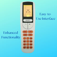 Flymaster AC Remote Control with Display Light (Old Remote Exactly Same Remote Will Only Work) Compatible for Voltas AC Remote.