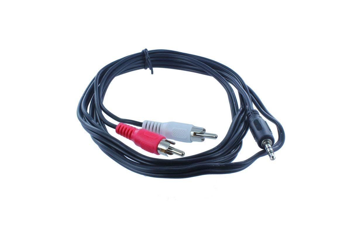 2RCA to 3.5mm Aux Stereo Cable for Home Theater, Speakers, TV & Music Players – High - Quality Audio Transfer - Flymaster ShopFlymaster ShopB0CF4QR4FN