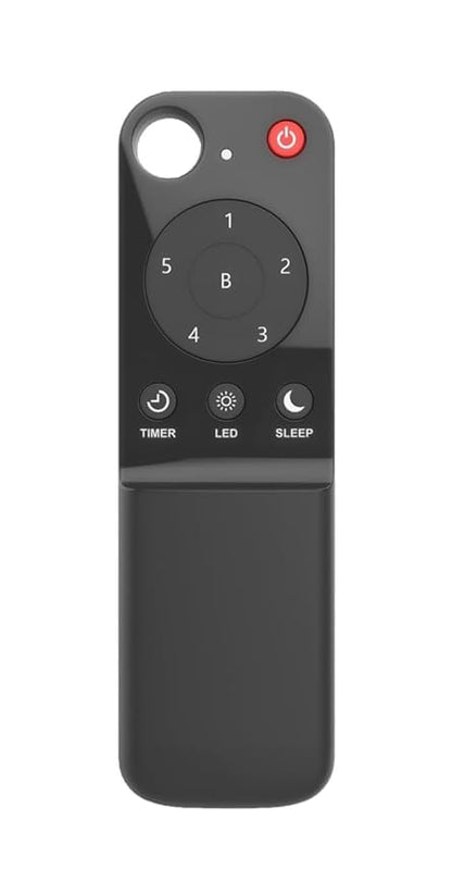Replacement Remote Control Compatible with Atomberg Ceiling Fan, Wireless with Sleep Mode, Timer, Speed Adjustment, 5 Speed Settings, Black