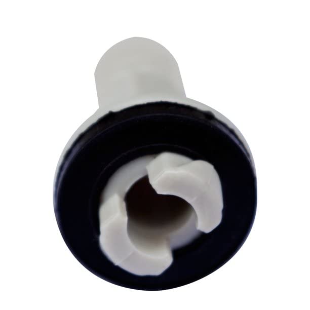 Water Drain Outlet Pipe Adapter Nozzle Hose Connector Straight Type for Air Conditioners - 1 No.