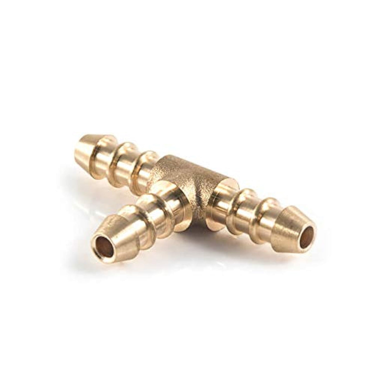 3-way Brass "T" joint Adapter | LPG T Hose |  barbed splitter, connector