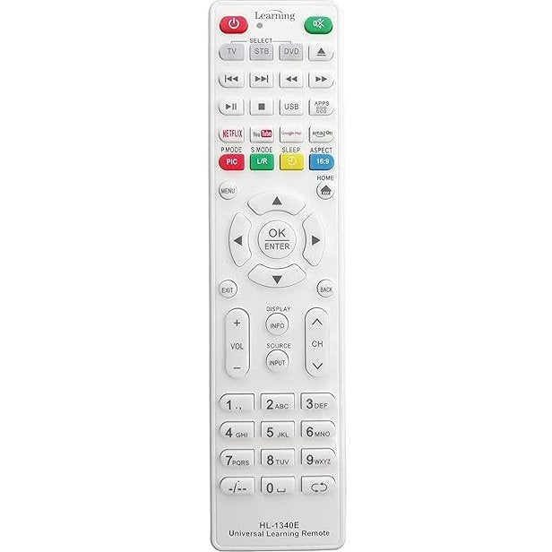 HL-1340E model | Universal Remote | Intelligent learning, Smart TVs, Set-Top Boxes & DVD Players - Flymaster Shop